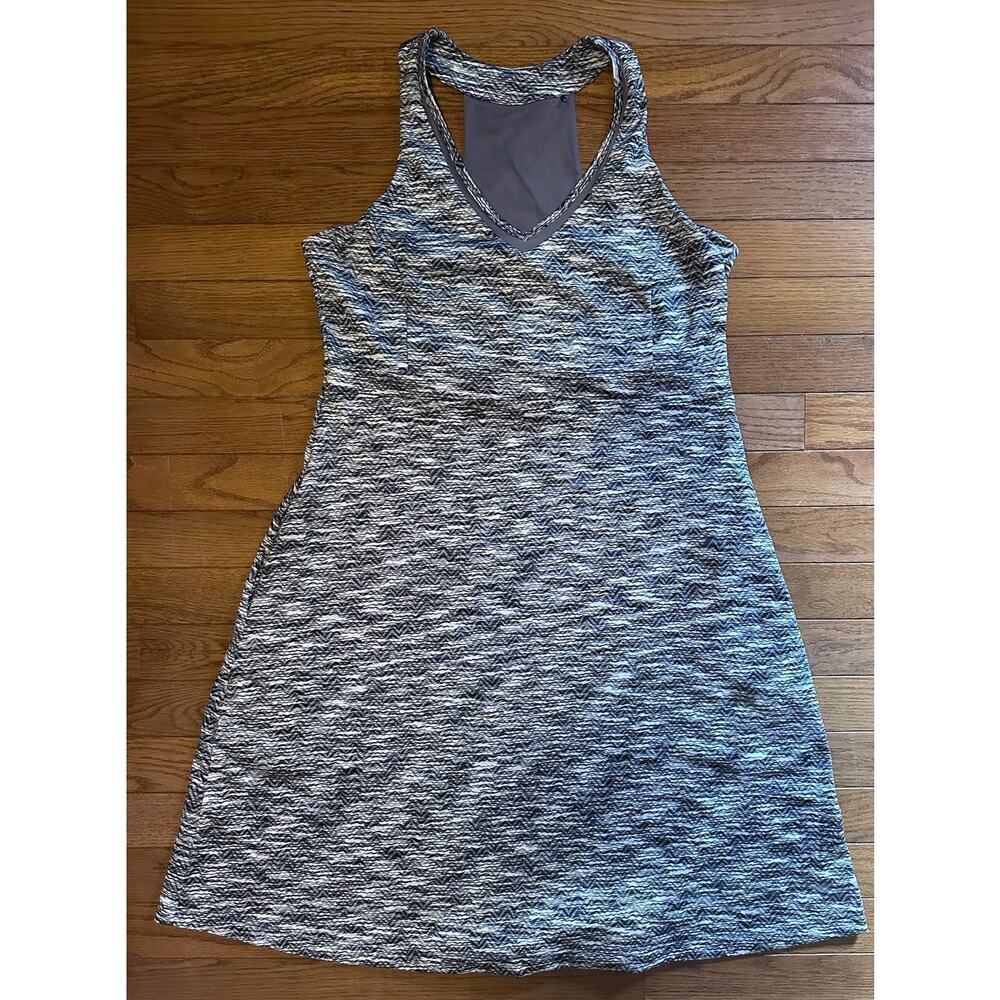 MPG Athletic Mesh Back dress Large Purple NWOT with POCKETS
